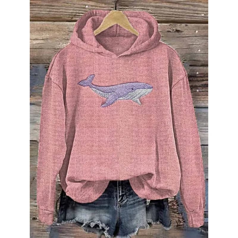 Sweat artisanal Sakura femme – style japonais, coupe ample, automne hiver - SJWWDWY728-4 - XXL