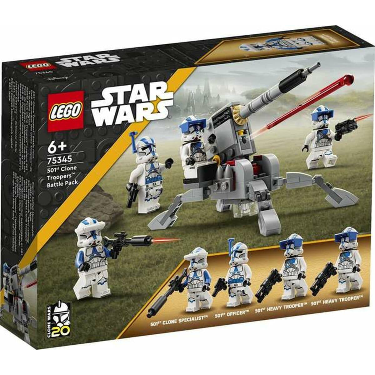 Lego Set De Construction Lego 75345 Star Wars Multicouleur 119 Pièces