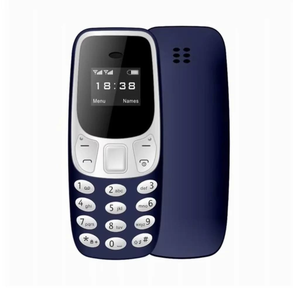 Mini Portable L8star BM10 — Téléphone ultra‑mini - blue