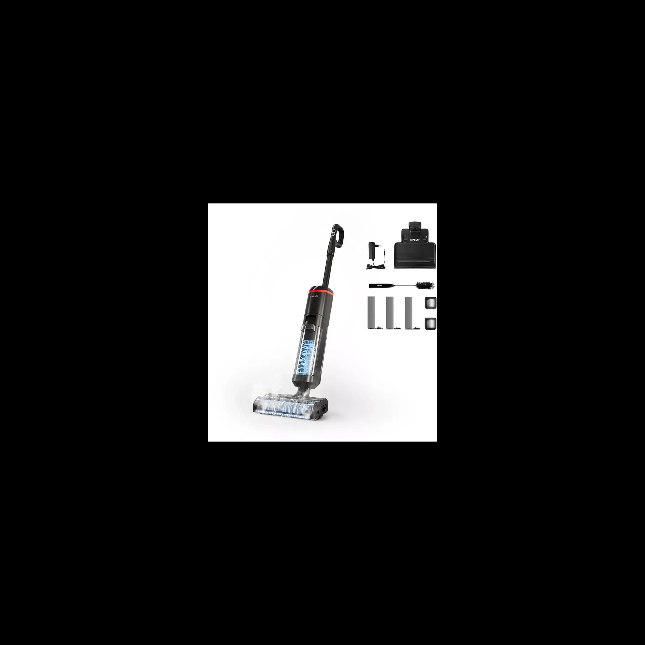 Aspirateur laveur POLTI RollySteam WD40C sans fil avec fonction vapeur