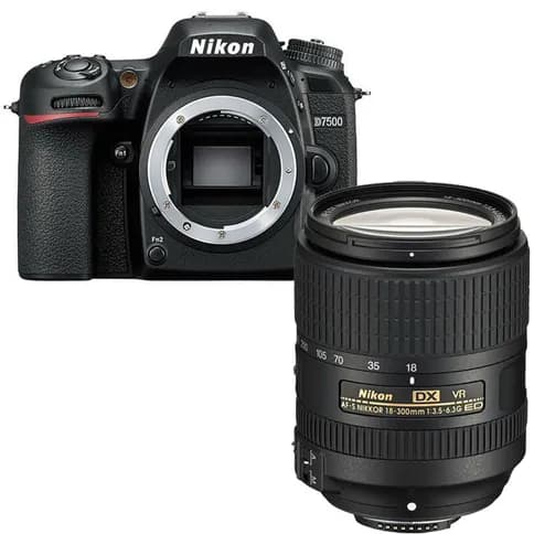 Nikon D7500 + AF-S DX NIKKOR 18-300 mm f/3.5-6.3 G ED VR