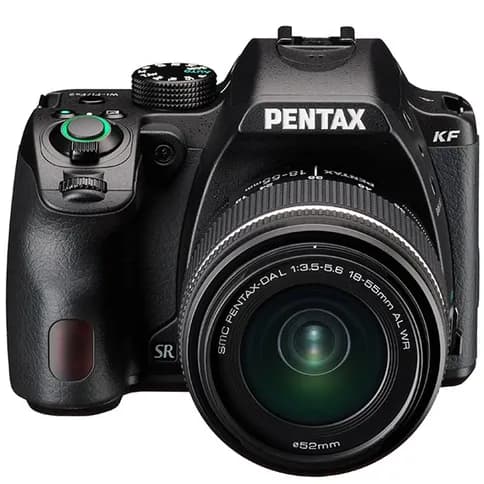 Pentax KF Black + Pentax 18-55 mm f/3.5-5.6 AL WR