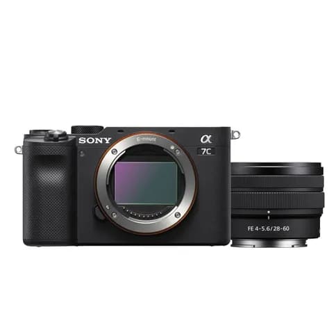 Sony Alpha 7C (Black) + FE 28–60mm f/4–5.6