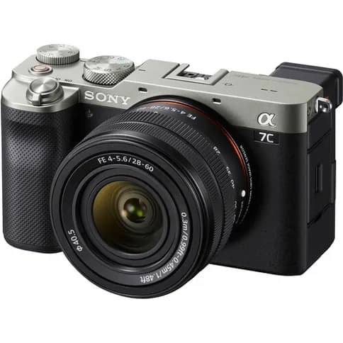Sony Alpha 7C (Silver) + FE 28–60mm f/4–5.6