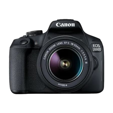 Canon EOS 2000D + Canon 18–55 mm f/3,5–5,6 DC III