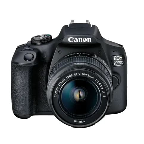 Canon EOS 2000D + Canon EF-S 18–55 mm f/3,5–5,6 IS II