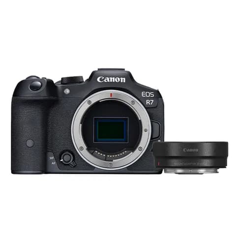 Canon EOS R7 Body + EF-RF Adapter