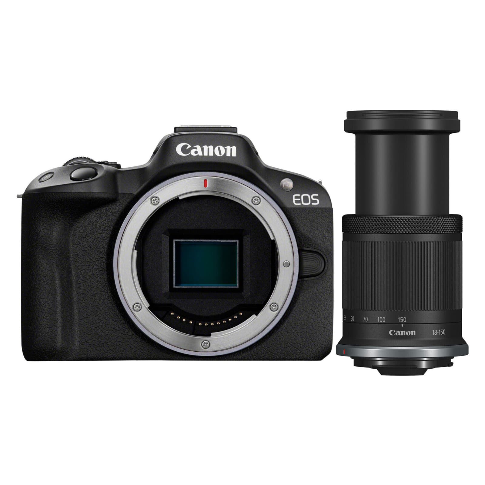 Canon EOS R50 Black + Canon RF-S 18-150mm f/3.5-6.3 IS STM