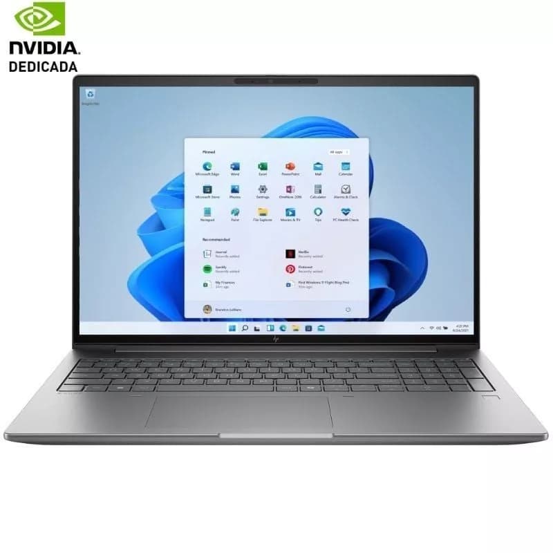Portátil Workstation HP ZBook X G1i D70SQET Intel Core Ultra 7-255H/ 32GB/ 1TB SSD/ RTX Pro 1000 Blackwell/ 16’/ Win11 Pro