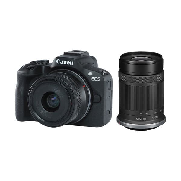 CANON EOS R50 + RF-S 18-45MM F4.5-6.3 + RF-S 55-210MM F5-7.1