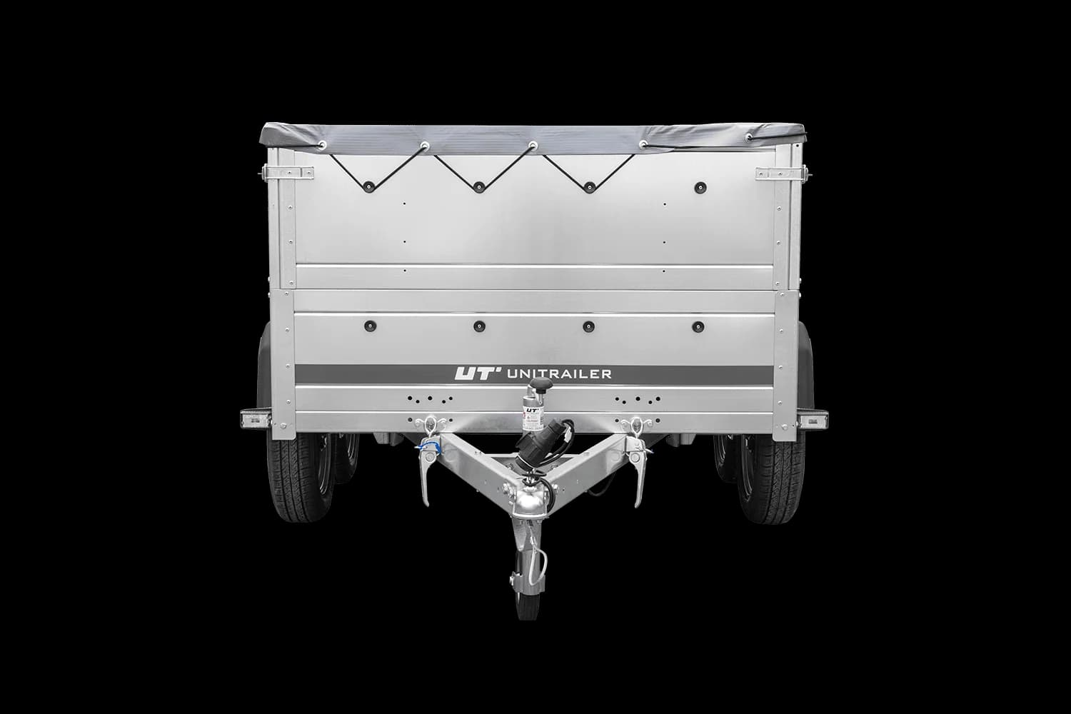 Remolque de jardín Unitrailer 264/2 Kipp – Peso bruto vehicular 750 kg