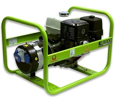 PRAMAC E 8000 SHI benzinbetriebener Stromerzeuger 230 Volt | 7,2 kVA