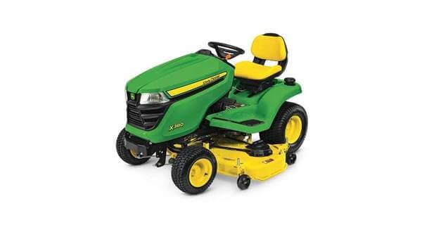 JOHN DEERE Rasentraktor X380