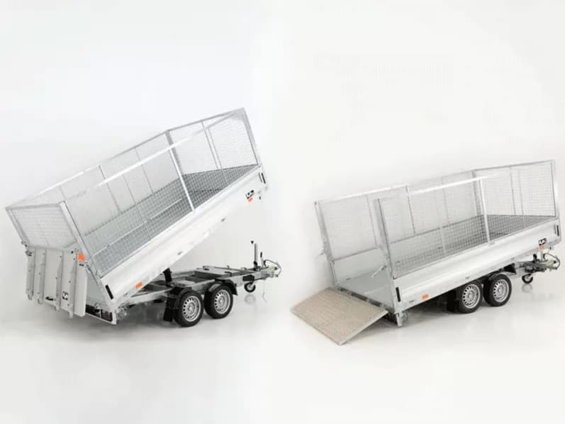 Vezeko Multidreiseitenkipper VMDK35.3|3,5t|Ladefläche kippbar|Gitteraufsatz