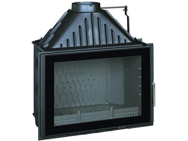 Invicta Holz-Kamineinsatz 700 Grand Angle mit Rauchklappe – 12 kW