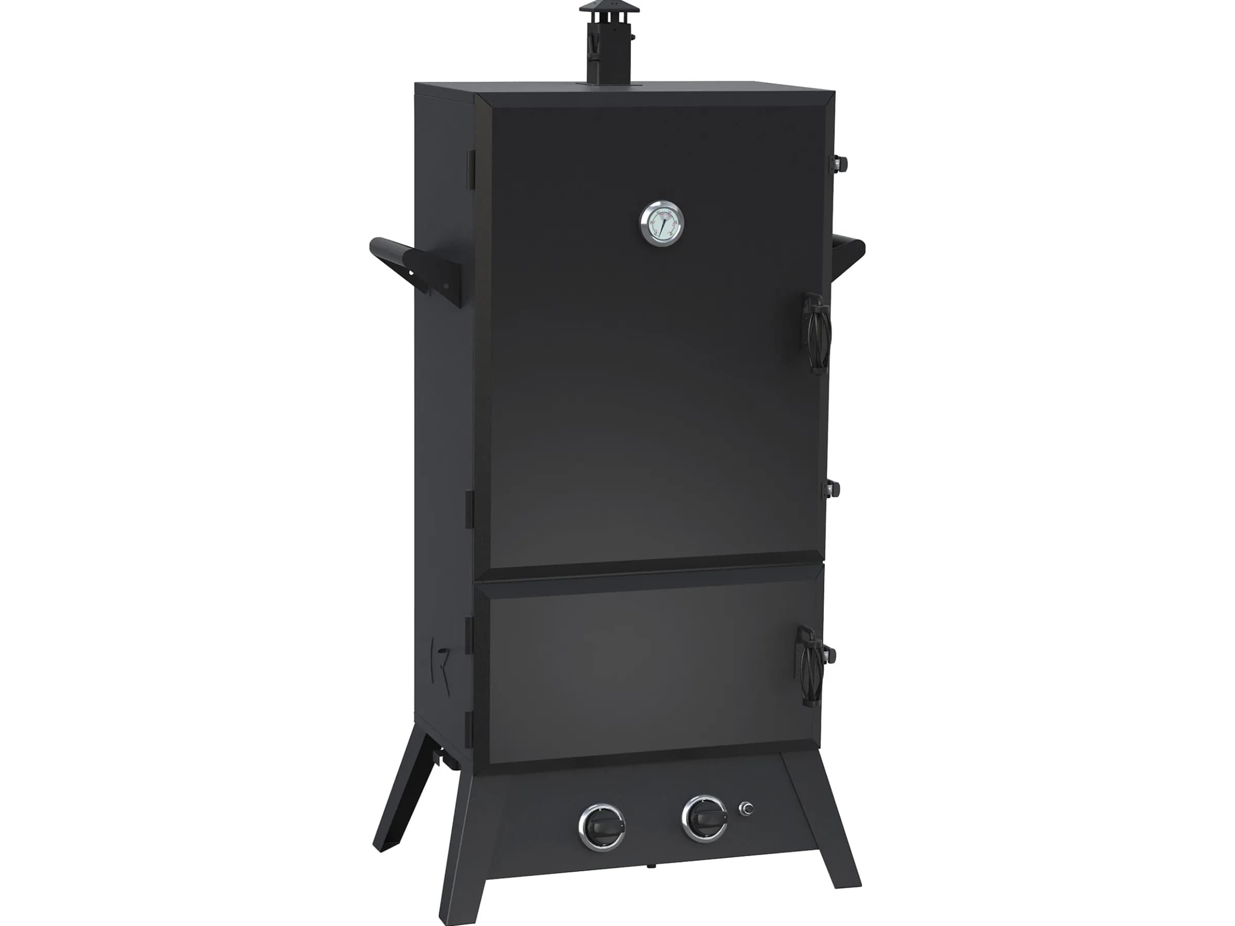 El Fuego Gas-Smoker Portland XXL 2 Brenner Schwarz