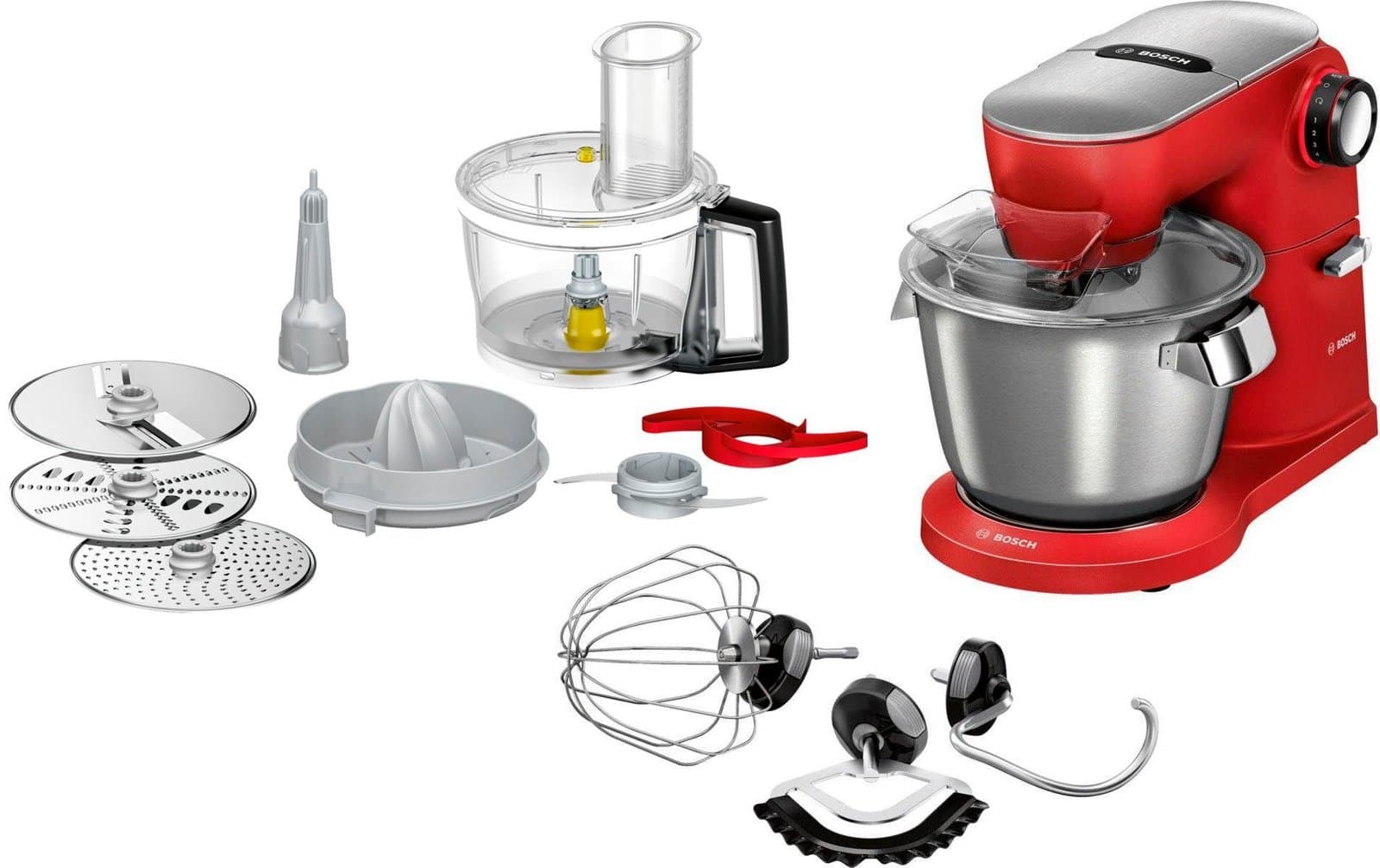 Küchenmaschine Serie 8 MUM9A66R00, Gratis Set VeggieLove Plus MUZ9VLP1