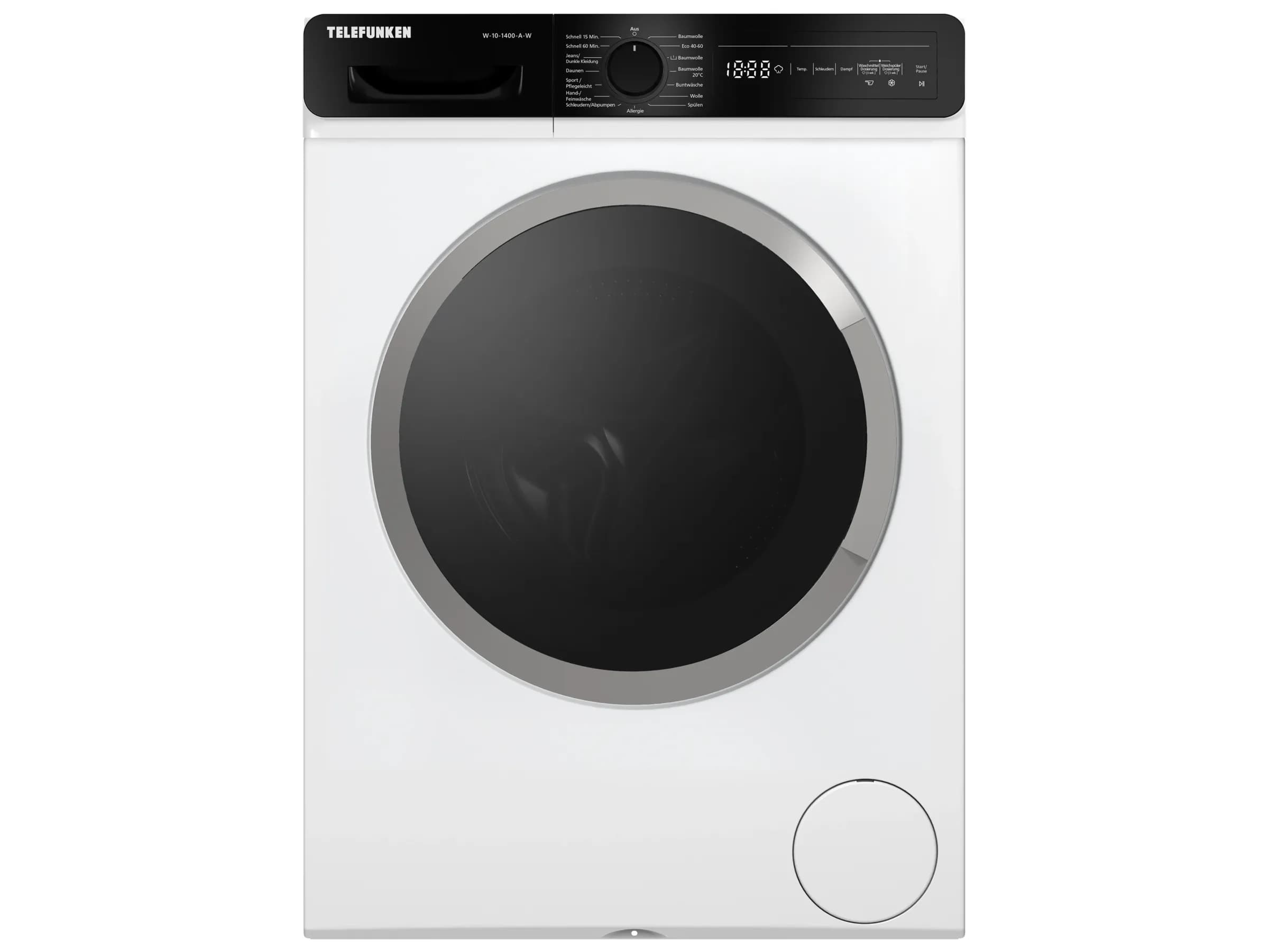 Telefunken Waschmaschine 10kg 1400 U/Min W-10-1400-A-W