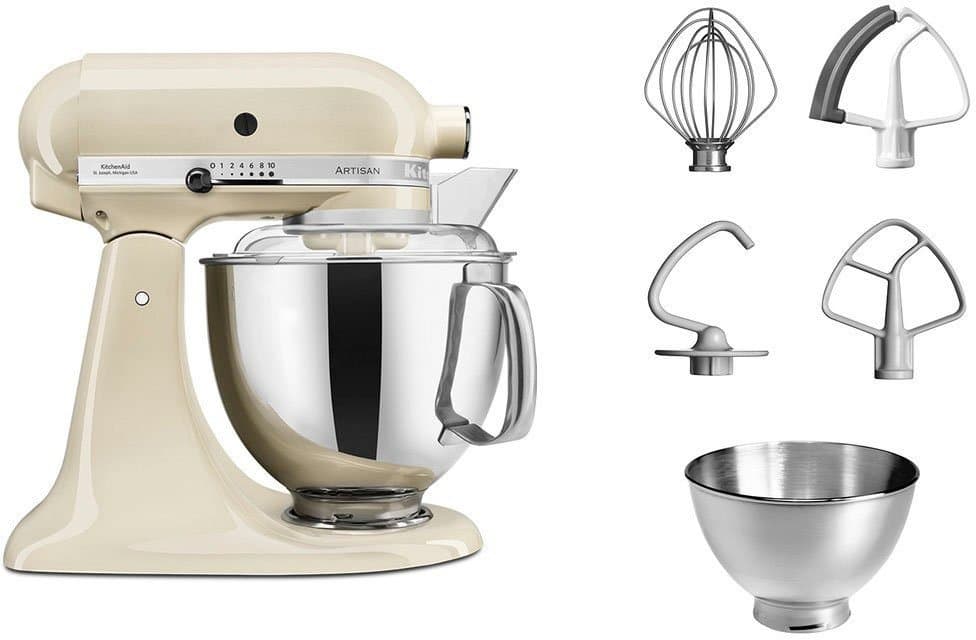 KITCHENAID Küchenmaschine Küchenmaschine 5KSM175PSEAC ALMOND CREAM