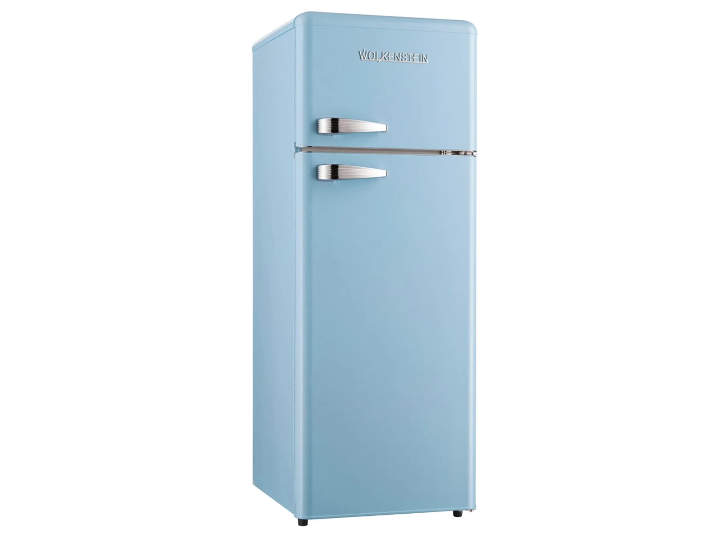 Wolkenstein Retro Kühl Gefrierkombination GK212.4RT Himmelblau