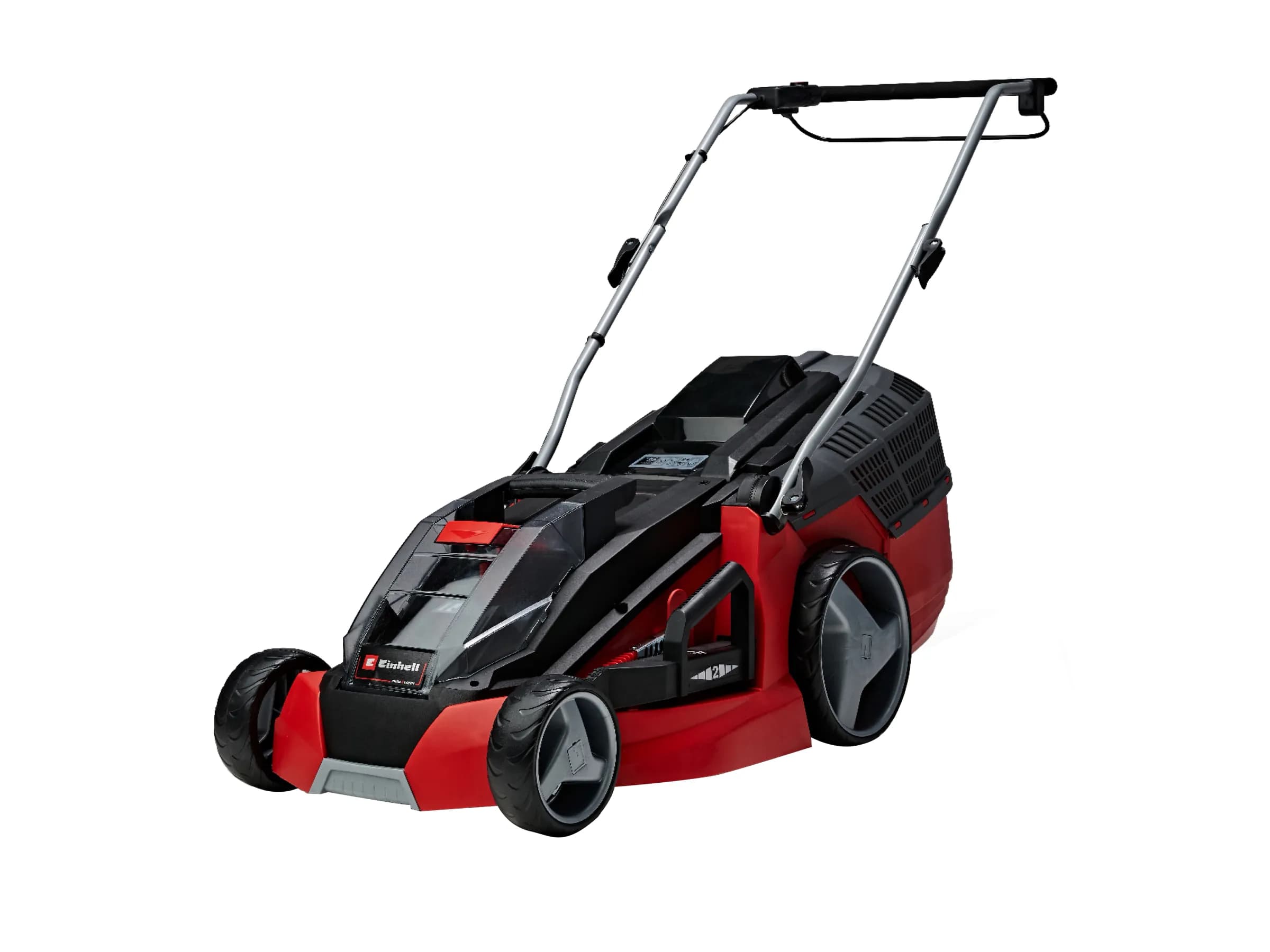 Einhell Power X-Change Akku-Rasenmäher GE-CM 43 Li 63 l Fangkorb inkl. 2 Akkus