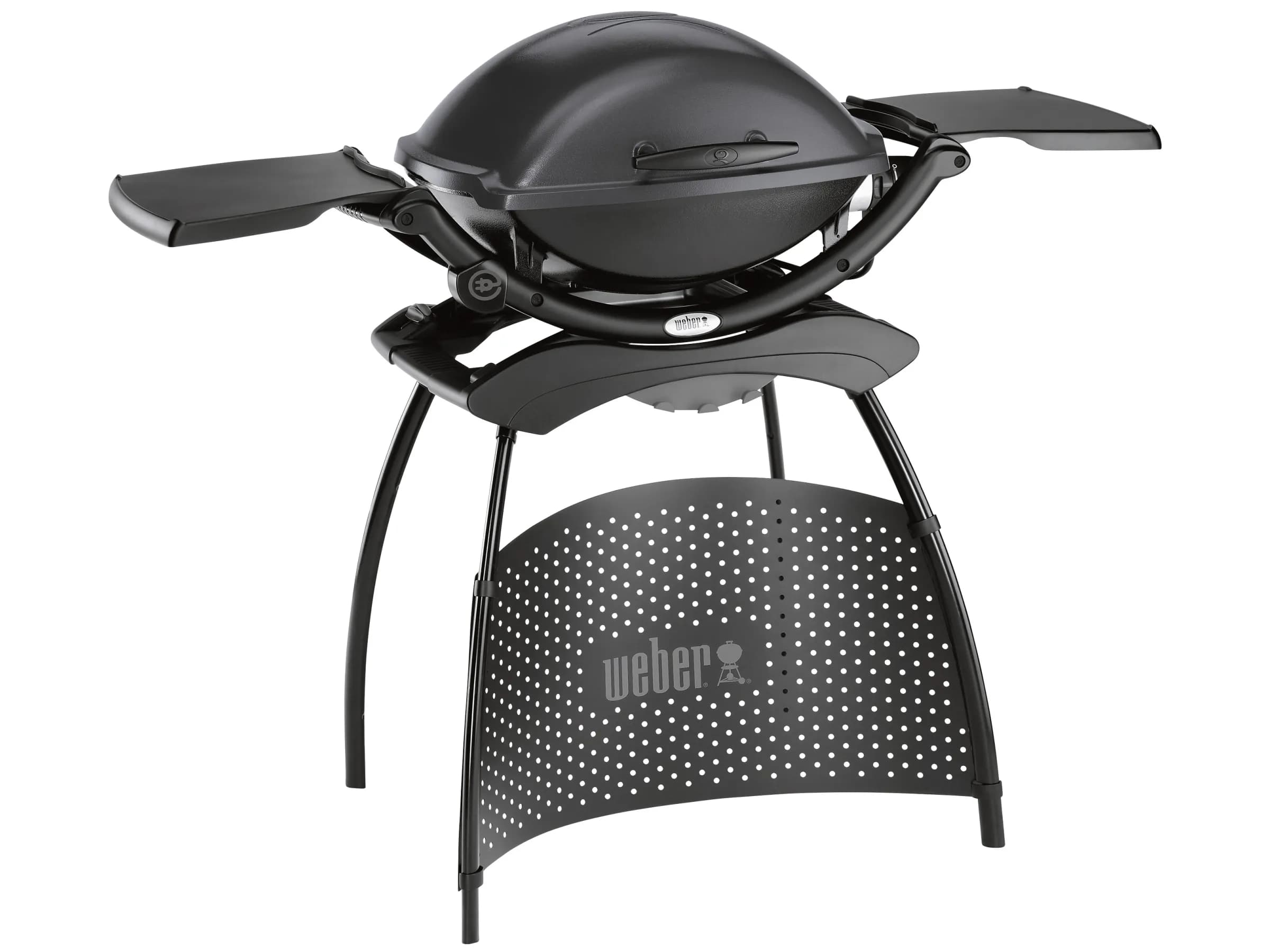 Weber Stand-Elektrogrill Q 2400 Dark Grey mit 2.200 W