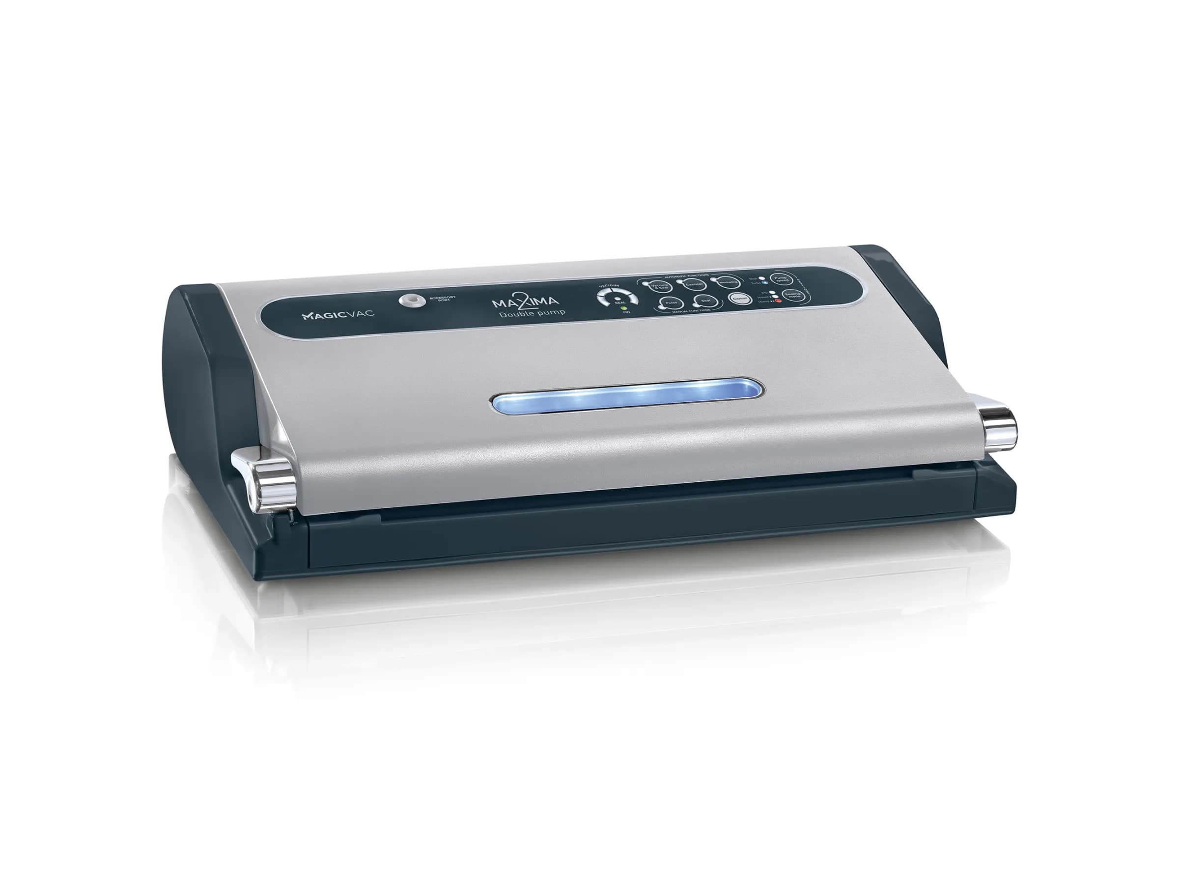 Magic Vac Vakuumiergerät Maxima 2 Schwarz-Silber