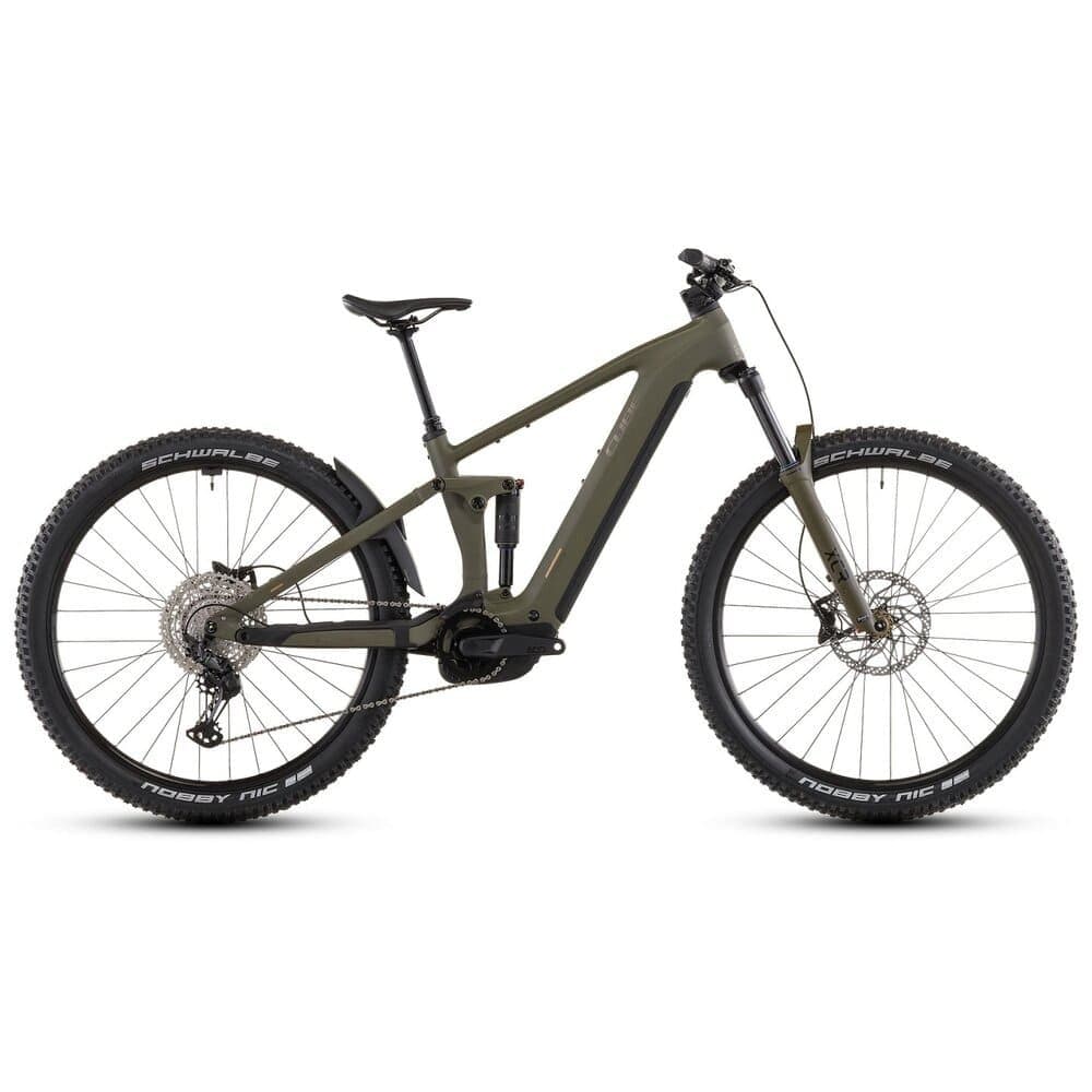 CUBE STEREO HYBRID ONE44 Pro 800 29“ E-Mountainbike 2026 - Oliv