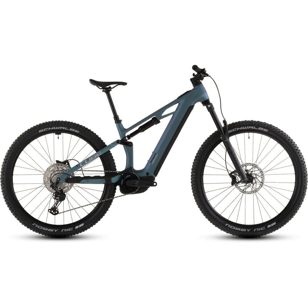 CUBE STEREO HYBRID ONE44 HPC Race 800 27,5" Carbon E-Mountainbike 2026 - Blau, Lila