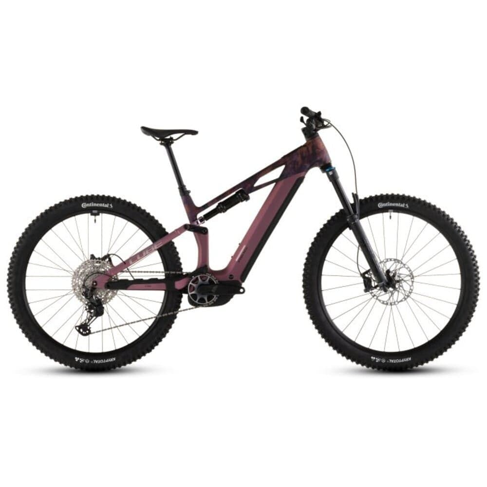 CUBE STEREO HYBRID ONE44 HPC SLX 800 29“ Carbon E-Mountainbike 2026 shiftblush / art - Pink