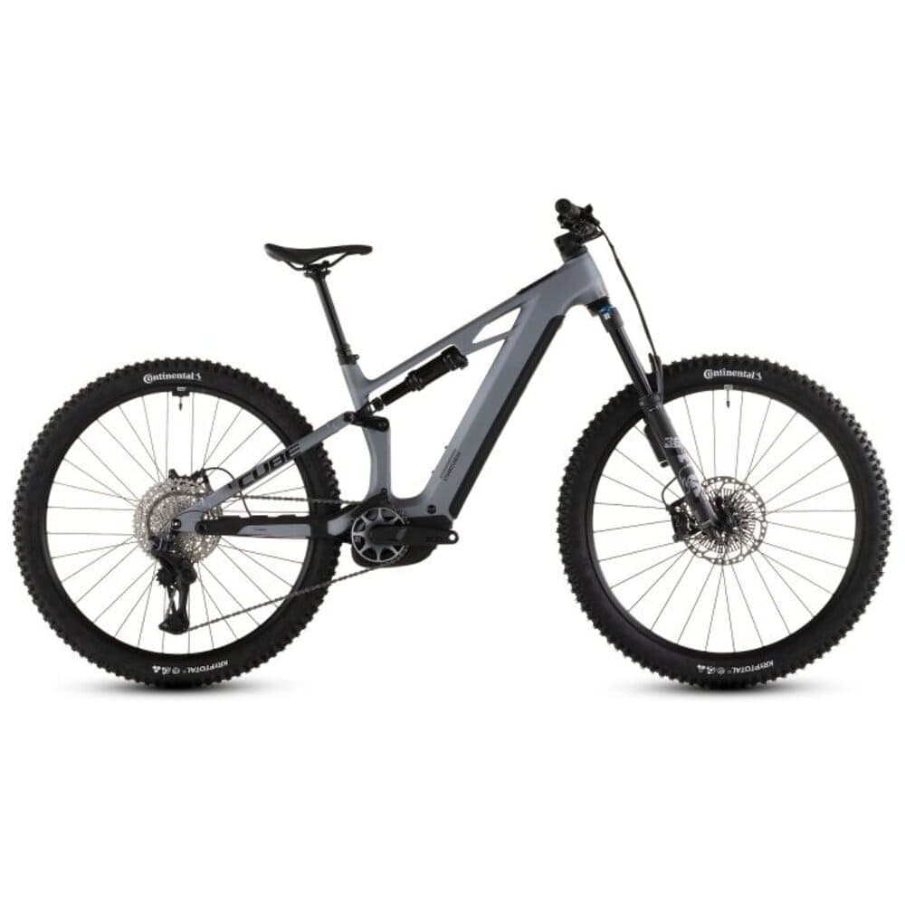 CUBE 27.5“ STEREO HYBRID ONE44 HPC SLX EVO 800 Carbon E-Mountainbike 2026 stellar / grey - Grau