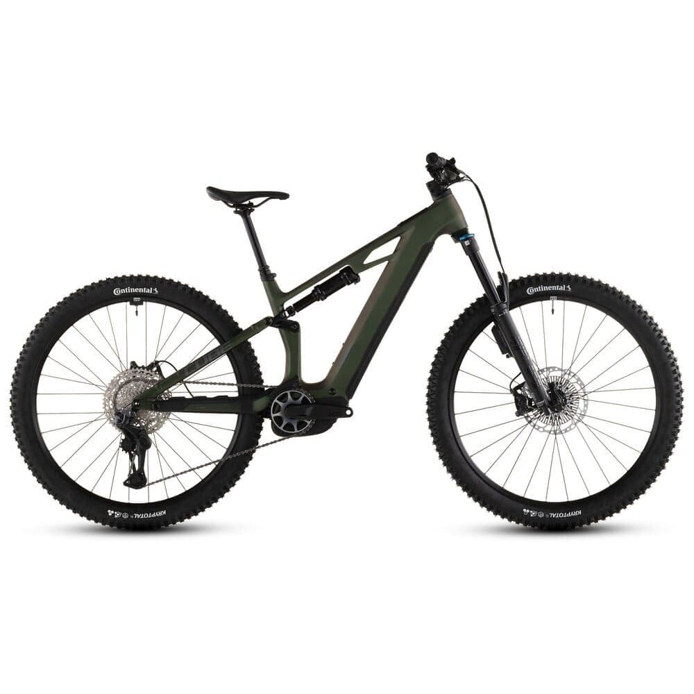 CUBE STEREO HYBRID ONE44 HPC SLX EVO 800 29“ Carbon E-Mountainbike 2026 - Grün