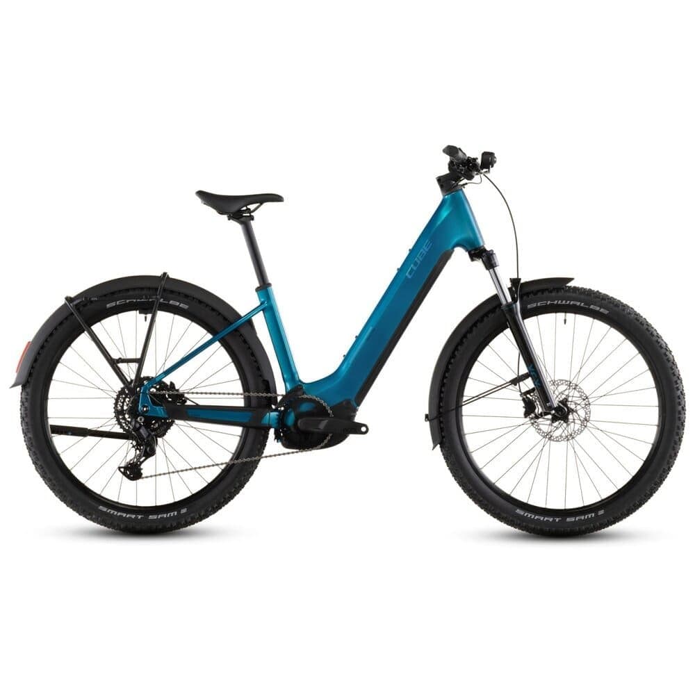 CUBE REACTION HYBRID Performance 600 FE Easy Entry E-Mountainbike 2026 - Blau