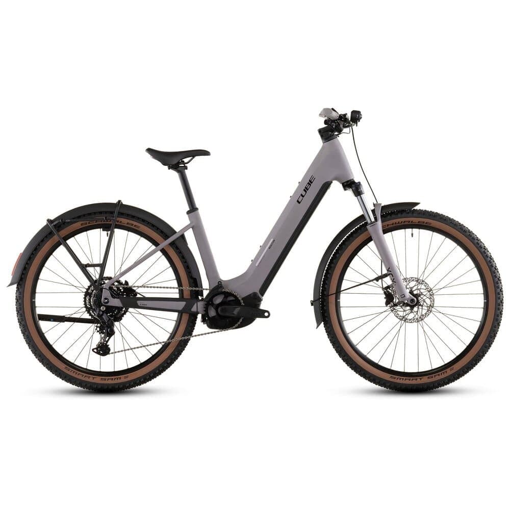 CUBE REACTION HYBRID Performance 600 FE Easy Entry E-Mountainbike 2026 - Lila