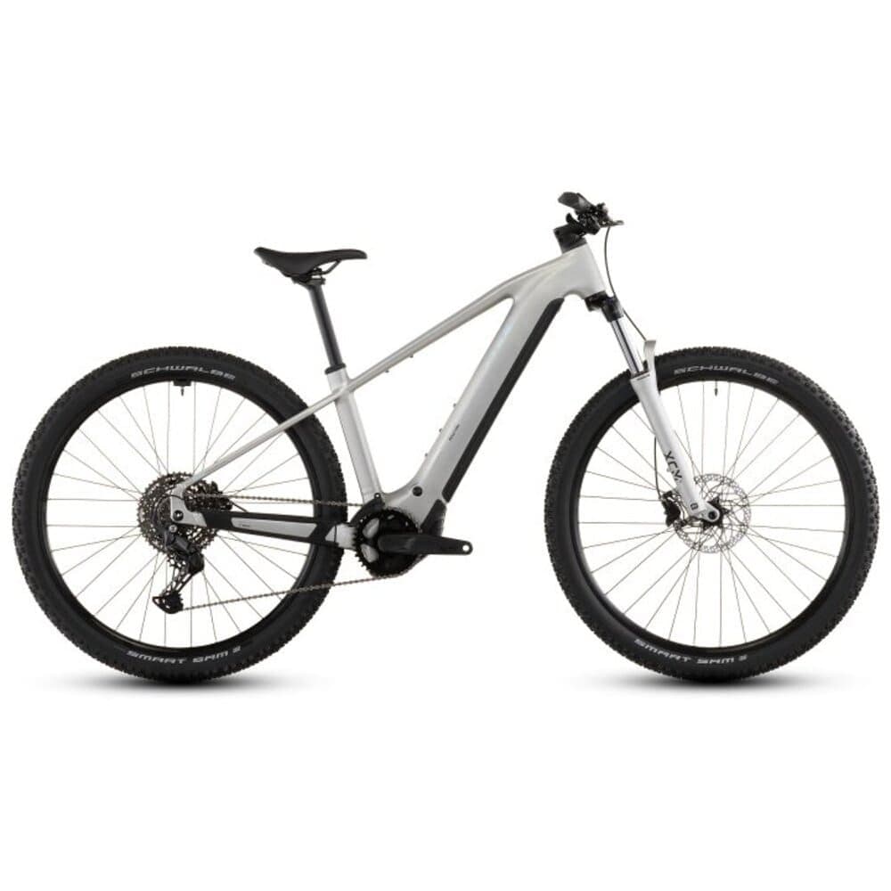 CUBE 27.5“ REACTION HYBRID ONE 800 E-Mountainbike 2026 sleekgrey / prism - Grau