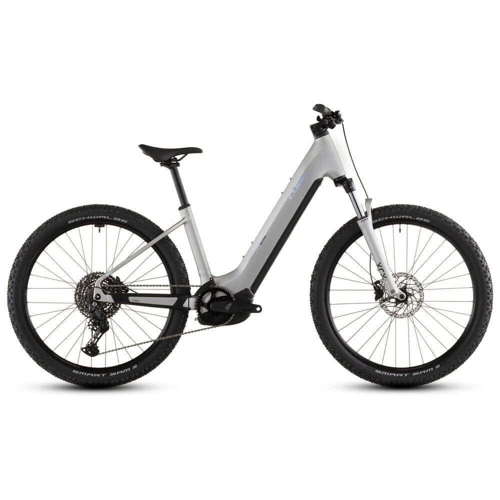 CUBE REACTION HYBRID ONE 800 Easy Entry E-Mountainbike 2026 sleekgrey / prism - Grau