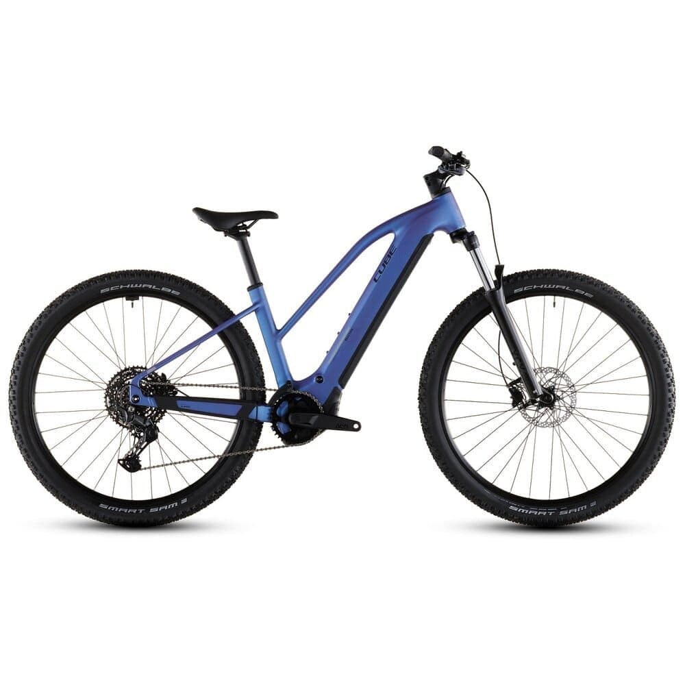 CUBE 27.5“ REACTION HYBRID ONE 800 Trapeze E-Mountainbike 2026  blueiris / reflect - Blau