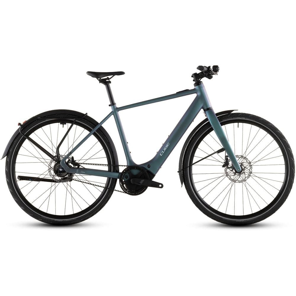 CUBE EDITOR HYBRID SLT 400X City E-Bike 2026 - smaragdgrey