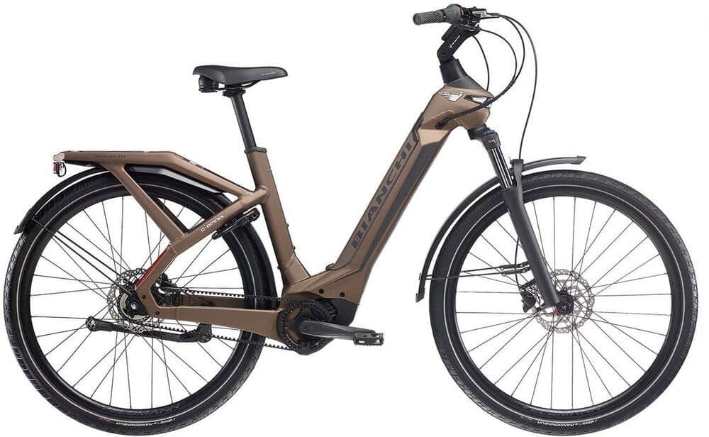 Bianchi E-Omnia C Type Deore 625 Wh 29 Zoll Tiefeinsteiger - Braun