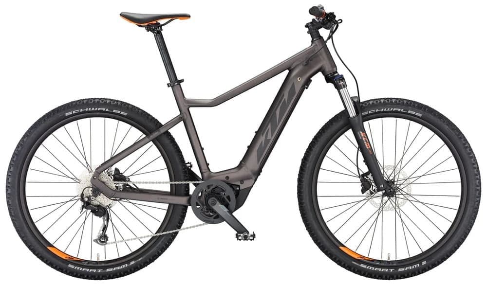 KTM MACINA RACE 572 500wh 27,5 Zoll E-MTB Hardtail elderberry matt