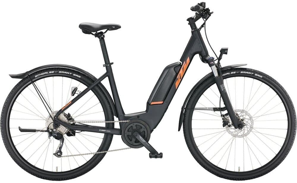 KTM Macina Cross P510 Street 500 Wh 28 Zoll Tiefeinsteiger - black matt