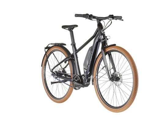 Ortler E-Speeder 400 City E-Bike schwarz/silber/petrol - Schwarz