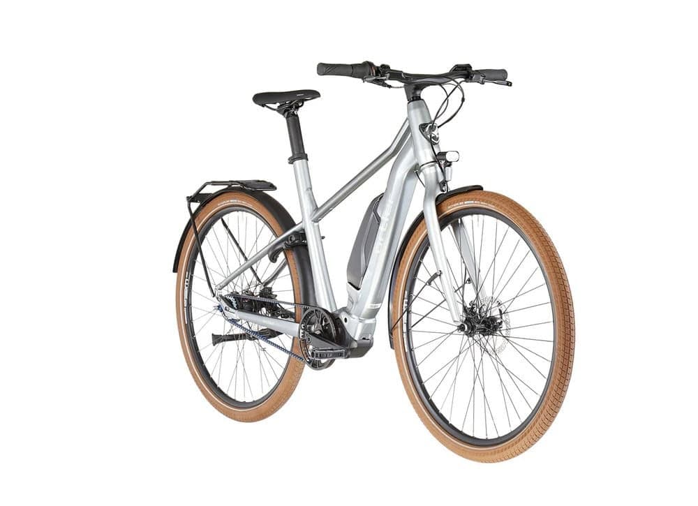 Ortler E-Speeder 500 City E-Bike silber/petrol - Silber