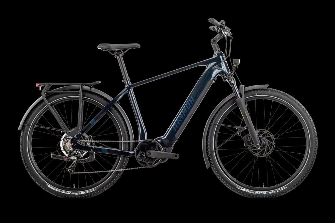 Raymon Tourray 630 Trekking E-Bike 2025 nebular blue chrome