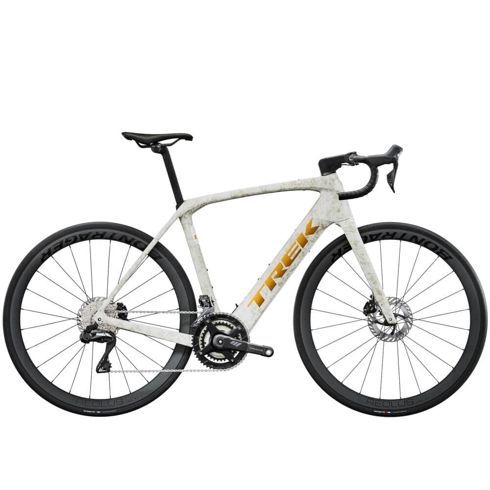 E-Rennrad Trek Domane+ SLR 7 Carbon 2025 Matte Trek Black - Weiß