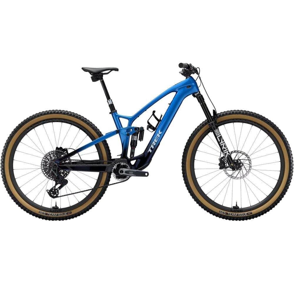 Trek 29" FUEL EXe 9.9 X0 AXS T-Type Carbon E-Mountainbike 2025 Deep Smoke - Marianas Blue