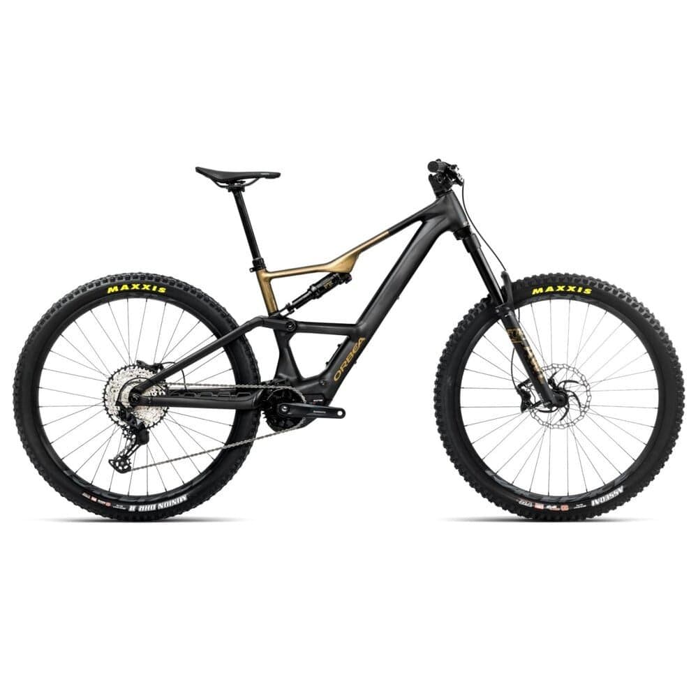 Orbea RISE LT H20 E-Mountainbike 2025 Diamond Black Splash Olive Green - Schwarz