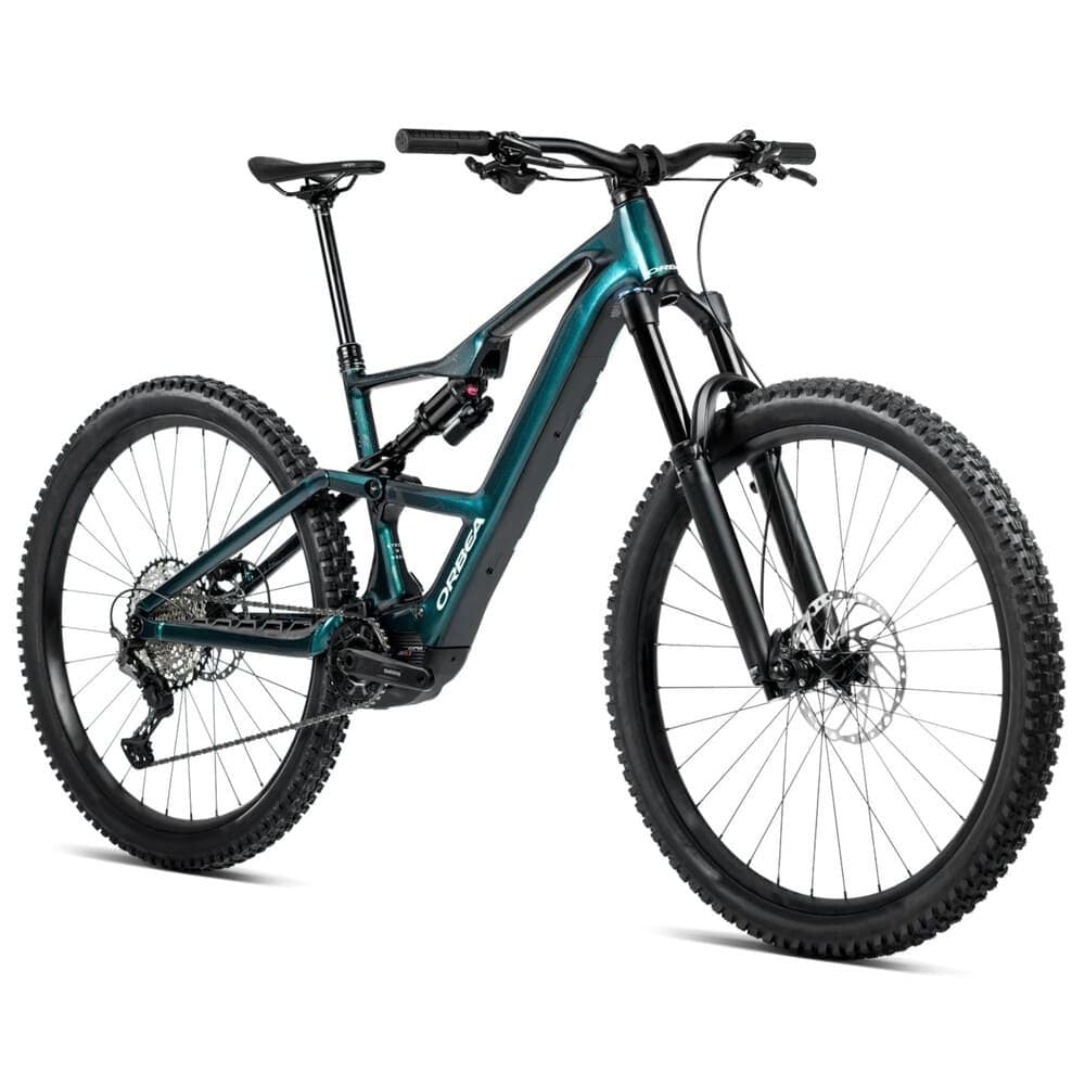 Orbea RISE LT H10 E-Mountainbike 2025 Diamond Black Splash Olive Green (matt) - Grün
