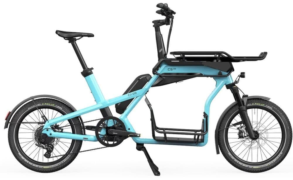 Cago CS100 Kiox 300 Gepäckträger Schloss 545 Wh 20 Zoll  Long John