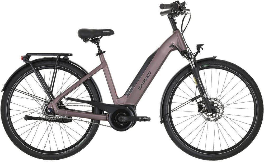 Carver Cityzen E.420 RT 500 Wh 28 Zoll Tiefeinsteiger - Rot